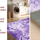 Ultra Soft Area Rug, Non Slip, Stain Resistant, Washable Area Rugs for Living Room, Bedroom, Whimsical Colorful Soft Texture(Purple)