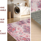 Vintage Inspired Cozy Patterned Touch(Pink)