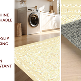 Trendy Transitional Trellis Design(Beige)