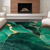 Contemporary Marble Motif Design(Green)