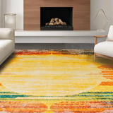 Artistic Abstract Round(Yellow)