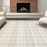 Contemporary Warm Tartan Texture(Beige)