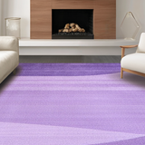 Ultra Soft Area Rug, Non Slip, Stain Resistant, Washable Area Rugs for Living Room, Bedroom, Elegant Shaggy Contemporary Look(Purple)