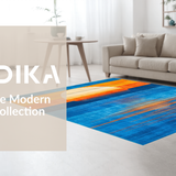 Contemporary Colorful Fluid Design(Blue)