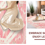 Elegant Pastel Decorative Weave(Pink)