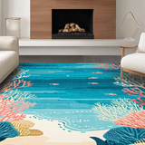 Minimalist Coral Diamond Arrangement(Blue)