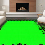 Elegant Green Checkered Design(Green)