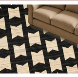 Elegant Rustic Star Border Accent(Black)