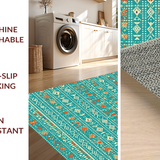 Elegant Teal and Orange Fusion(Blue)