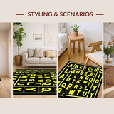 Playful Monochrome Alphabet Aesthetic(Yellow)
