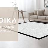 Chic Monochrome Notebook Aesthetic(Black)