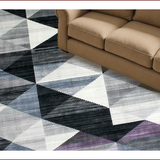 Chic Geometric Green Motif(Gray)