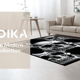 Dramatic Skull Art Arrangement(Black)