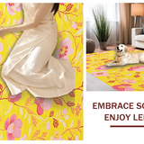 Charming Round Blossom Motif(Yellow)