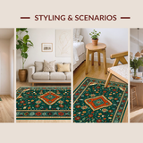 Rustic Orange and Green Harmony(Green)