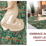 Charming Warm Toned Ethnic(Blue)