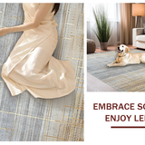 Contemporary Textured Medallion(Gray)