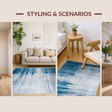 Trendy Distressed Ombre Effect(Blue)