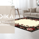 Gothic Inspired Floral Elegance(Beige)