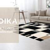 Artistic Black and Beige Symmetry(Black)