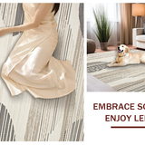 Cozy Earth Toned Braided Motif(Beige)