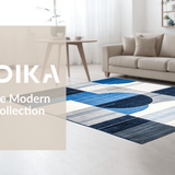 Striking Modern Linear Composition(Blue)