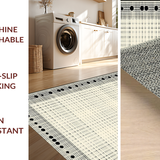 Lively Patterned Textile Statement(Beige)