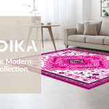 Lively Retro Text Design Element(Pink)