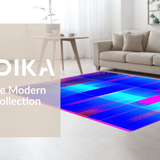 Elegant Colorful Swirl Motif(Blue)