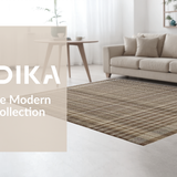 Chic Low Pile Checkerboard Aesthetic(Beige)