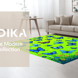 Intricate Nature Themed Whimsical Touch(Blue)