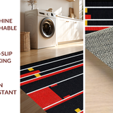 Energetic Start Finish Line Layout(Red)