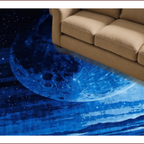 Vivid Cosmic Swirl Aesthetic(Blue)