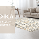 Stylish Half Circle Crochet Accent(Beige)