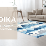 Gray and White Serenity(Blue)