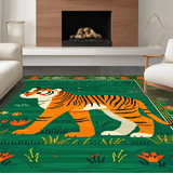 Dynamic Green and Orange Palette(Green)
