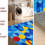 Bright Abstract Circular Arrangement(Blue)