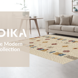 Contemporary Abstract Linear Composition(Beige)