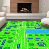 Colorful Town Layout Activity(Green)