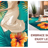 Contemporary Blue Botanical Fusion(Blue)