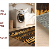 Ultra Soft Area Rug, Non Slip, Stain Resistant, Washable Area Rugs for Living Room, Bedroom, Luxurious Multicolor Animal Fusion(Brown)