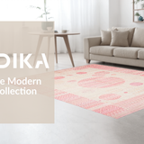 Chic Modern Symmetrical Design(Pink)