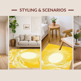 Earth Toned Artistic Design(Yellow)