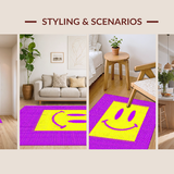 Artistic Tufted Expressionist(Purple)