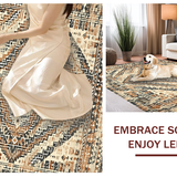 Contemporary Linear Design(Beige)