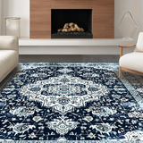 Vibrant Trellis Style in Colors(Blue)