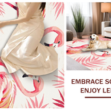 Fresh Coastal Flamingo Art(Pink)