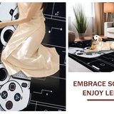 Edgy Monochrome Game Design(Black)