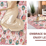Eclectic Contemporary Floral Style(Pink)