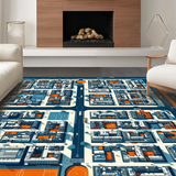 Illustrative Car Park Adventure Scene(Blue)